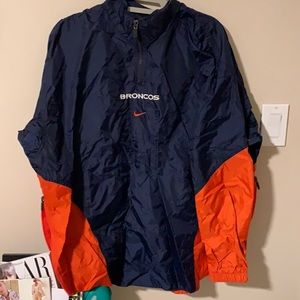 Nike broncos wind breaker